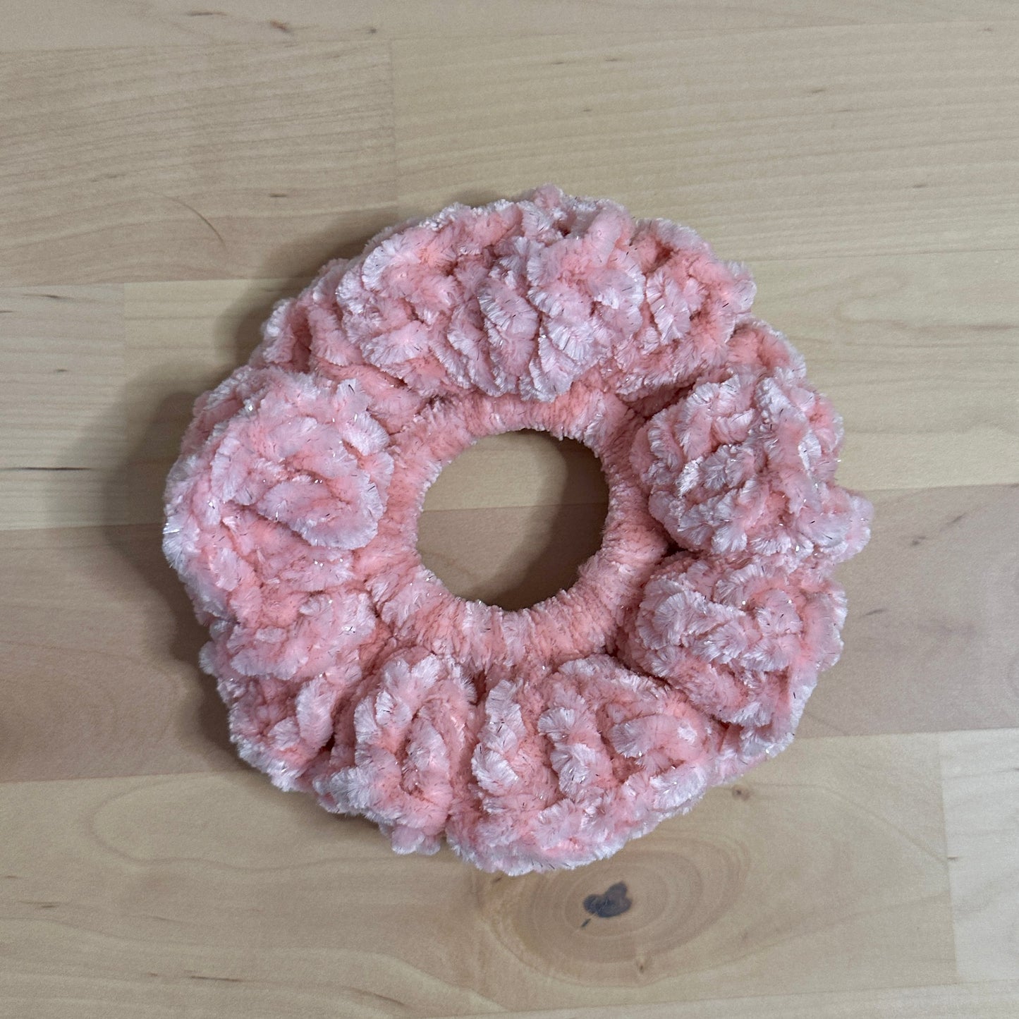 Velvet Crochet Scrunchie