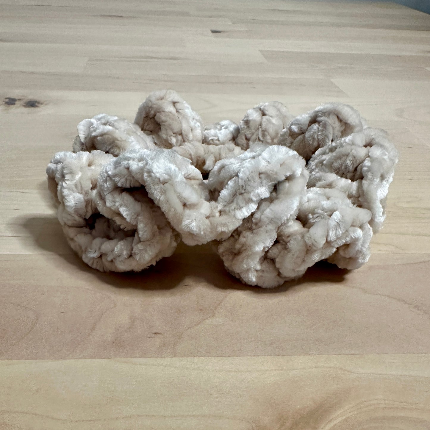 Velvet Crochet Scrunchie