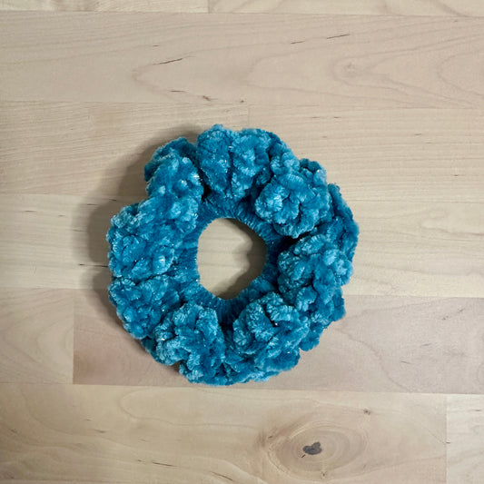 Velvet Crochet Scrunchie