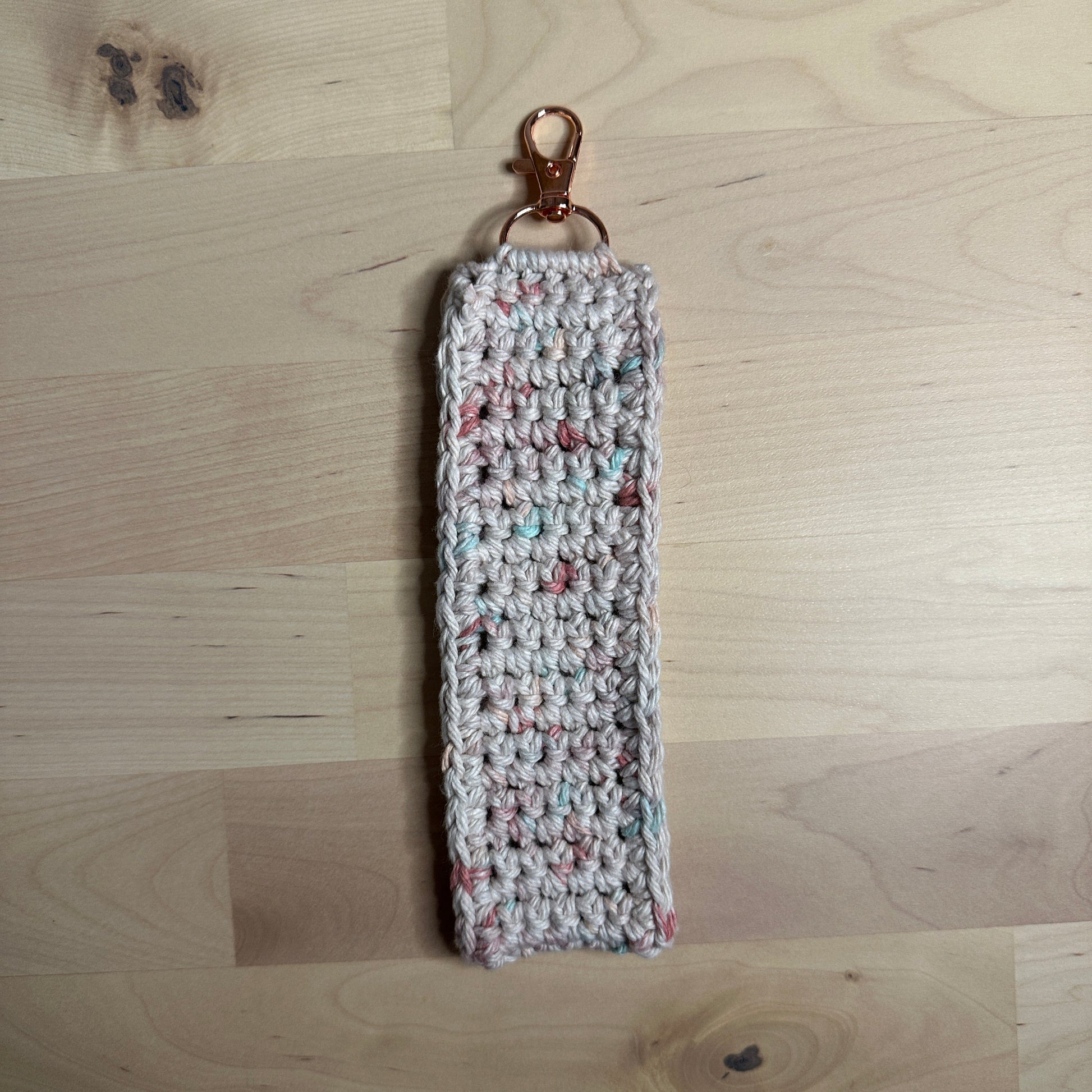 Crochet keychain